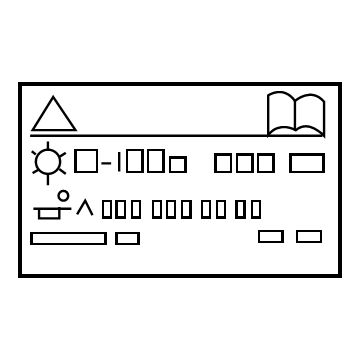 Mercedes-Benz 000-817-37-05 A/C Label