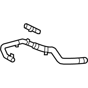 Mercedes-Benz B Electric Drive Coolant Pipe - 242-501-00-00-64