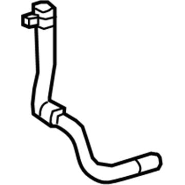 2017 Mercedes-Benz B250e Radiator Hose - 242-501-67-58