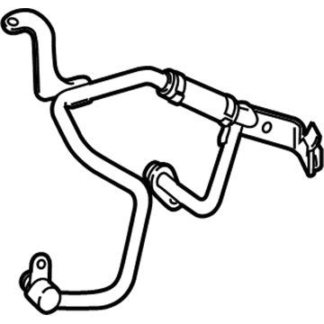 Mercedes-Benz SL400 Coolant Pipe - 276-200-59-51