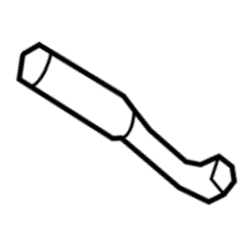 Mercedes-Benz 221-832-64-94 Drain Hose