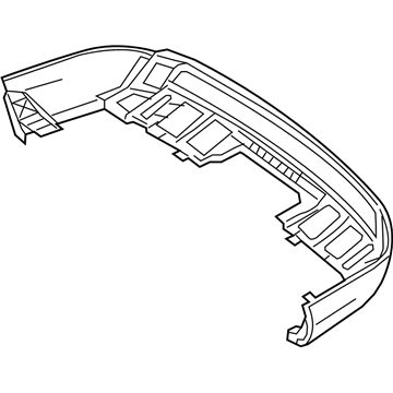 Mercedes-Benz 166-885-19-25 Lower Cover