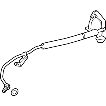 Mercedes-Benz 256-180-25-00 Oil Feed Tube