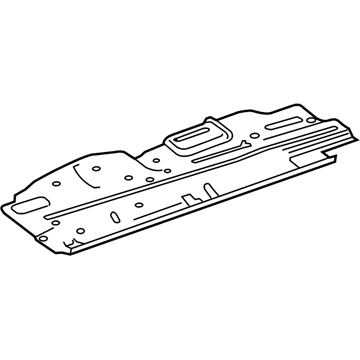 Mercedes-Benz SLK300 Floor Pan - 172-610-05-60