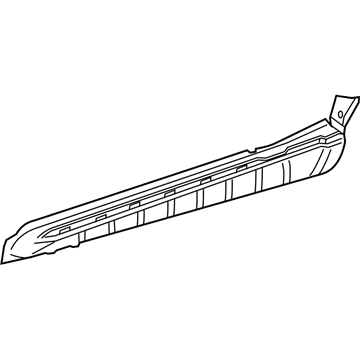 Mercedes-Benz 172-630-17-16 Rocker Reinforcement