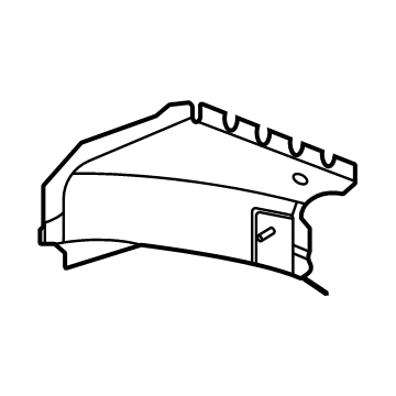 Mercedes-Benz 296-620-19-01 Lower Reinforcement