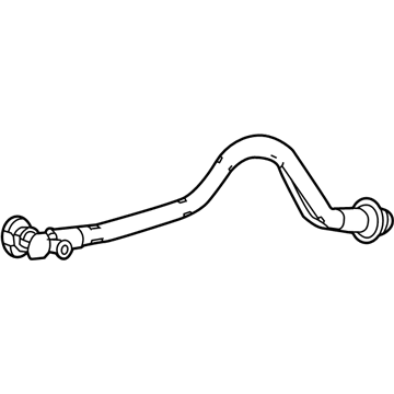 Mercedes-Benz 166-430-17-29 Vacuum Hose