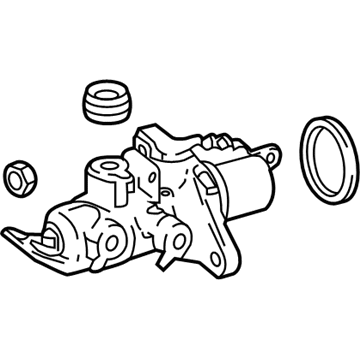 2018 Mercedes-Benz GLE550e Brake Master Cylinder - 166-430-00-01