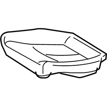 Mercedes-Benz 219-920-04-50 Seat Cushion Pad