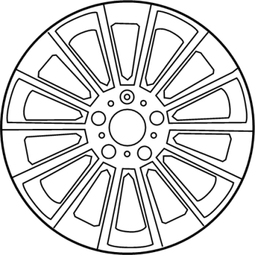 Mercedes-Benz 463-401-17-00-7X43 Wheel, Alloy