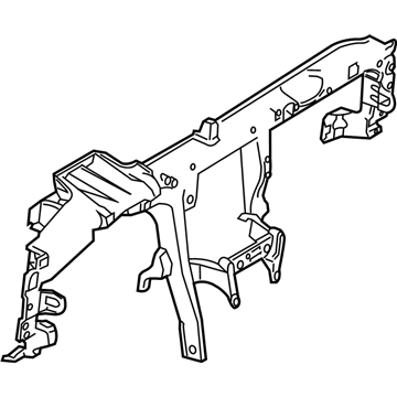 Mercedes-Benz 166-680-03-55 Reinforcement Beam