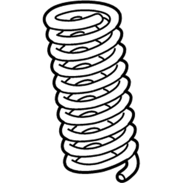 1998 Mercedes-Benz SLK230 Coil Springs - 170-321-00-04