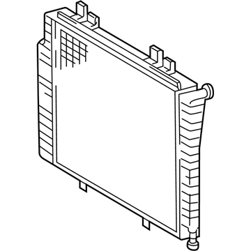 Mercedes-Benz 202-500-41-03 Radiator