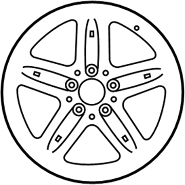 Mercedes-Benz 6-6-47-4060 Wheel