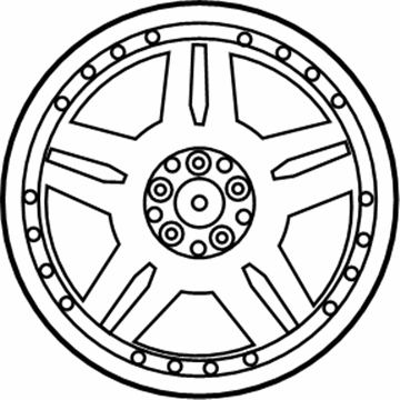 Mercedes-Benz 6-6-03-1370 Wheel