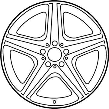 Mercedes-Benz ML400 Alloy Wheels - 166-401-22-02-7X21