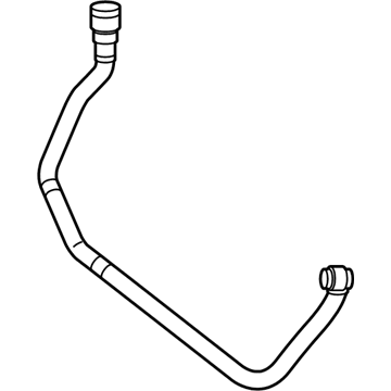 Mercedes-Benz S550e Oil Cooler Hose - 222-500-07-88