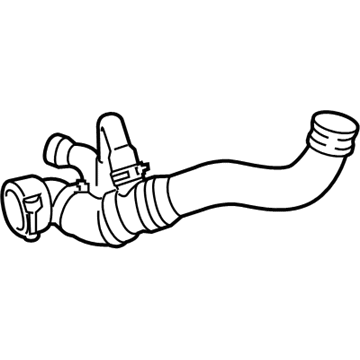 Mercedes-Benz S550e Radiator Hose - 222-501-67-91