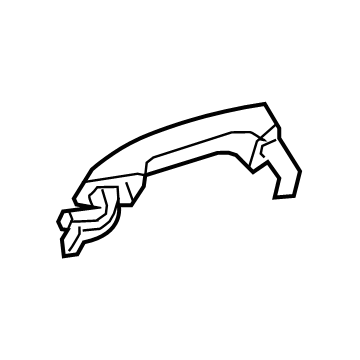 Mercedes-Benz 099-760-20-01-9183 Handle, Outside