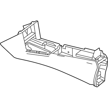 Mercedes-Benz 212-680-39-00-8S37 Console