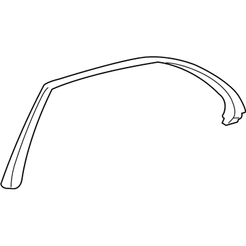 Mercedes-Benz 202-735-01-71-7101 Window Trim