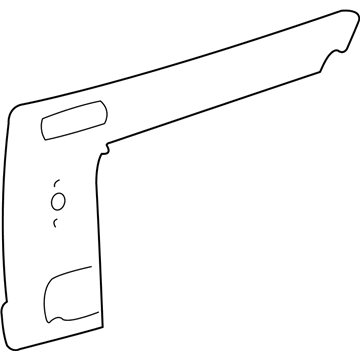 Mercedes-Benz 202-737-11-30 Door Trim Panel Seal