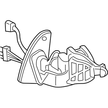 Mercedes-Benz 171-810-06-76 Mirror Base