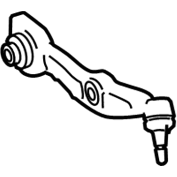 Mercedes-Benz 221-330-81-07-80 Lower Control Arm