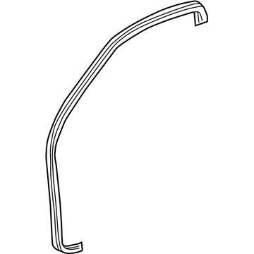 2001 Mercedes-Benz ML430 Weather Strip - 163-690-11-98