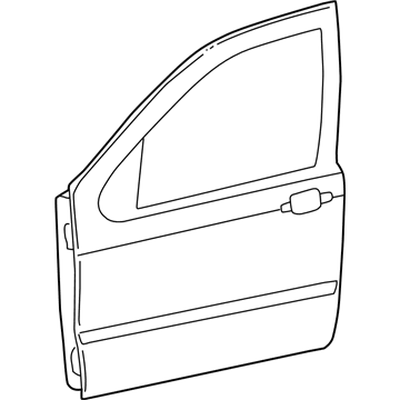 Mercedes-Benz 163-720-15-05 Door Shell