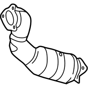 Mercedes-Benz SLK250 Catalytic Converter - 271-140-13-08-80