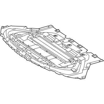 Mercedes-Benz 190-524-44-00 Front Shield