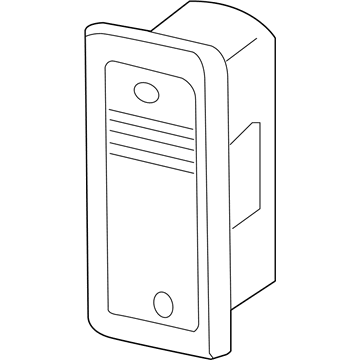 Mercedes-Benz 463-820-03-56 License Lamp