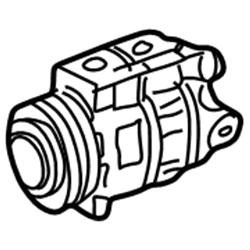 Mercedes-Benz G500 A/C Compressor - 000-230-86-11-87