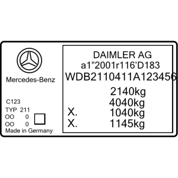 Mercedes-Benz 007-817-11-20-26