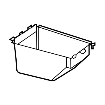 Mercedes-Benz 223-680-21-04 Storage Box