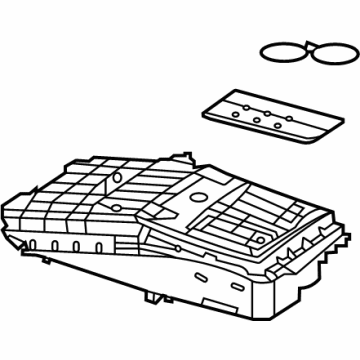 Mercedes-Benz 223-680-23-07 Storage Compart