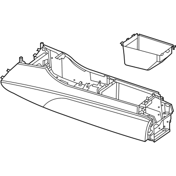 Mercedes-Benz S580e Center Console - 223-680-45-05-8U03