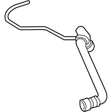 Mercedes-Benz S600 Radiator Hose - 220-501-54-82