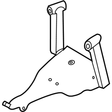 Mercedes-Benz 463-460-04-35 Steering Column Mount Bracket