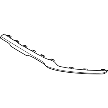 Mercedes-Benz 296-885-21-00 Lower Molding