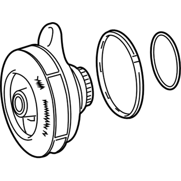 2019 Mercedes-Benz AMG GT Water Pump - 177-200-04-00