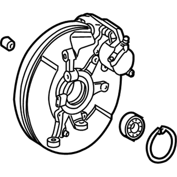 2007 Mercedes-Benz C350 Steering Knuckle - 203-330-07-20