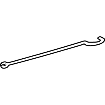 Mercedes-Benz 202-723-04-69 Lock Rod