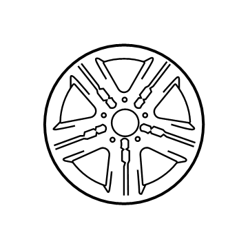 Mercedes-Benz 463-401-04-00-7X71 Wheel, Alloy