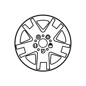 Mercedes-Benz 463-401-18-02 Wheel, Alloy