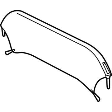 Mercedes-Benz 6-7-81-1048 Air Deflector