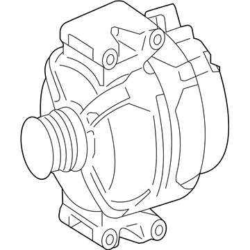 Mercedes-Benz GL350 Alternator - 000-906-09-03-80