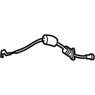 Mercedes-Benz C300 Door Latch Cable - 204-760-00-04-64