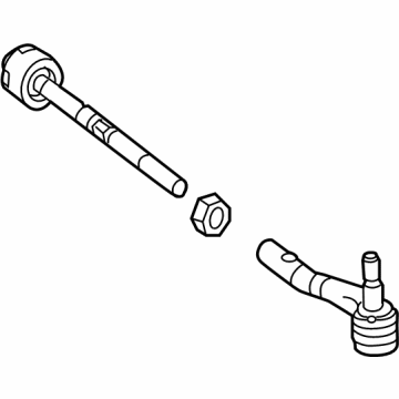 Mercedes-Benz 197-330-58-00 Outer Tie Rod